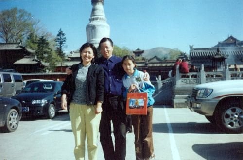 Luật sư Cao Trí Thịnh, vợ Cảnh Hoà và con gái Cảnh Cách