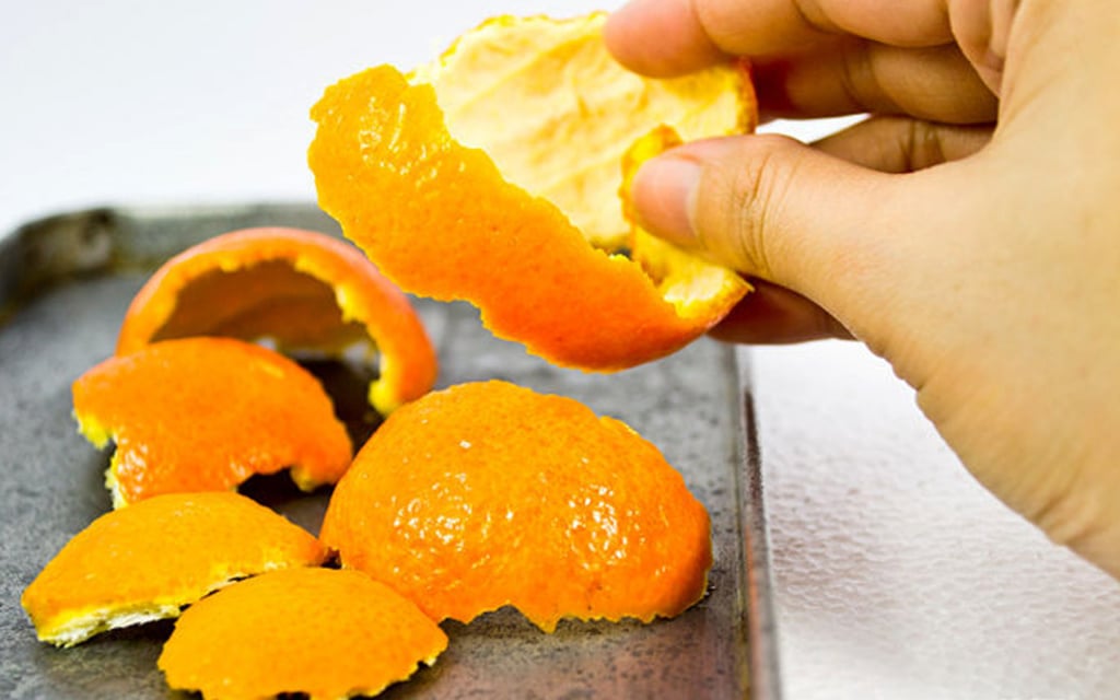 Tinh dầu từ vỏ cam, vỏ quýt có thể cứu vãn bạn khỏi cơn say (Ảnh: Internet)