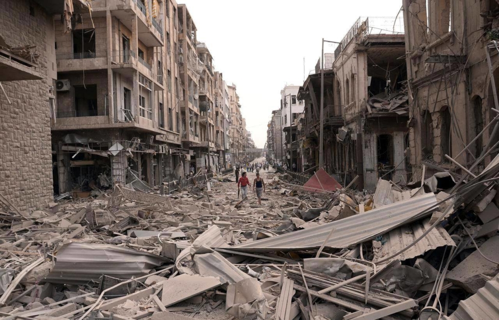 Chiến tranh tàn phá Syria kéo dài đến năm thứ 5