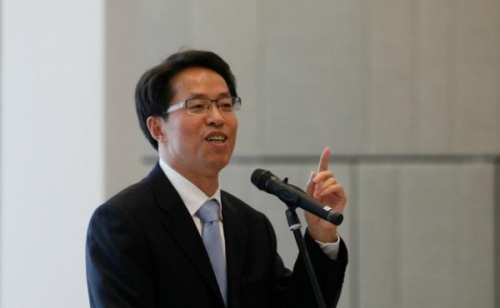Ông Trương Hiểu Minh, Chủ nhiệm Văn phòng Liên lạc Trung Quốc tại Hồng Kông. (Ảnh: internet)