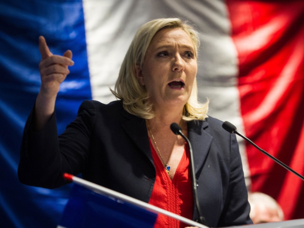 Bà Marine Le Pen, lãnh đạo phong trào cực hữu Pháp, ứng viên tiềm năng cho chức Tổng thống