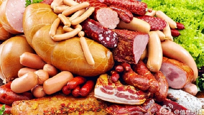  Ăn thịt xông khói và các loại thịt chế biến khác làm tăng nguy cơ ung thư ở vùng bụng (chẳng hạn như ung thư đại trực tràng) (Ảnh: Internet)