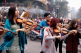 Không chỉ London Symphony Orchestra, phố đi bộ Hà Nội đã từng đón một dàn nhạc giao hưởng Việt