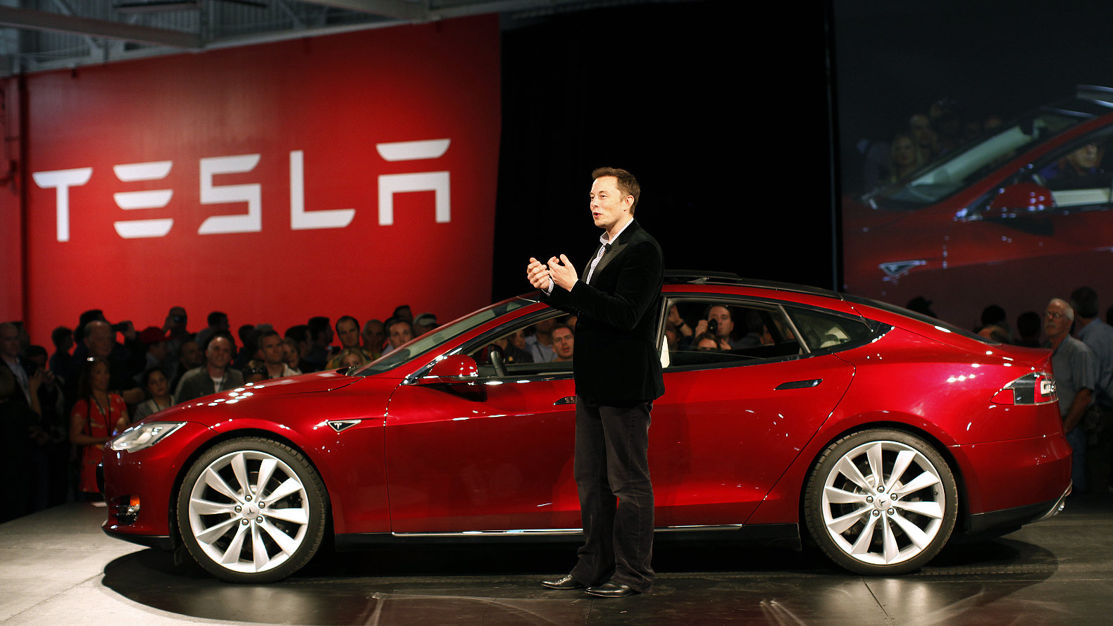 Tesla Model S Elon Musk 2011