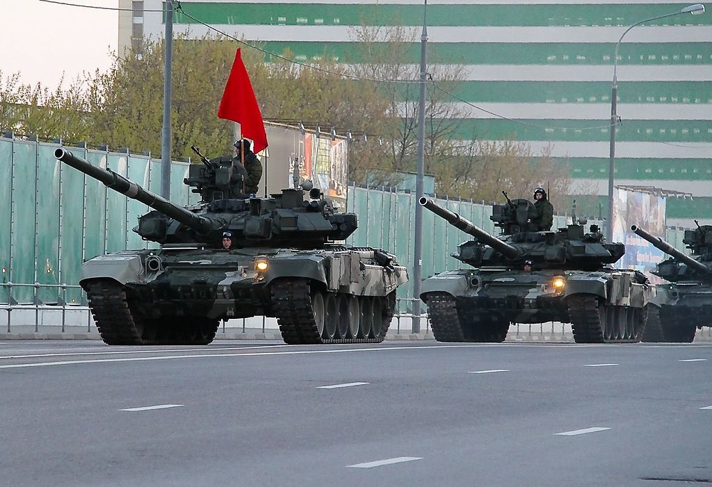 Xe tăng T-90 của quân đội Nga (Ảnh: wiki)
