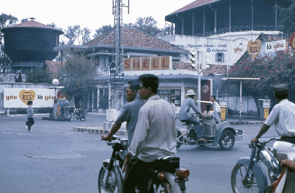 Những bức ảnh màu về Sài Gòn