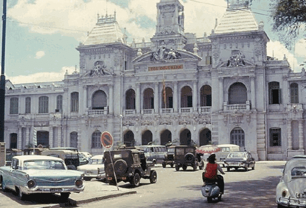 Những bức ảnh màu về Sài Gòn