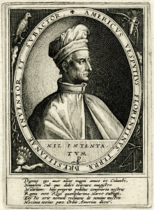 Amerigo Vespucci with turban