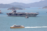 USS Ronald Reagan toi Hong Kong