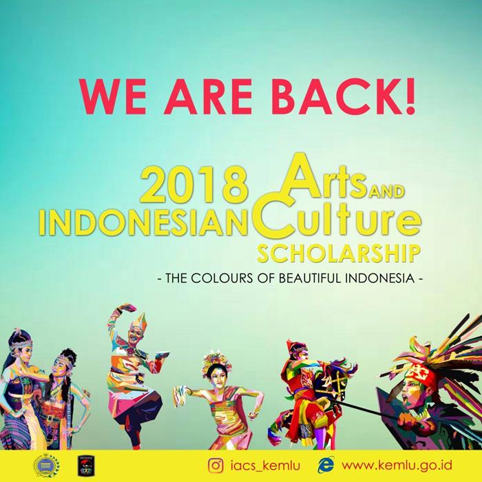 Học bổng Nghệ thuật & Văn hóa Indonesia 2018