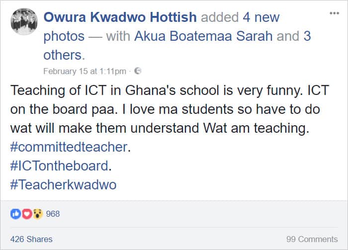 Kwadwo o Ghana giang day MS Word khong can may tinh5