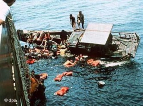 Thuyền nhân vượt biển sau biến cố 1975
