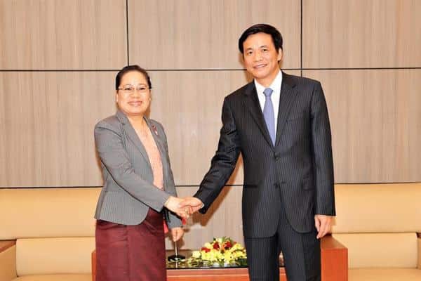 Tổng Thư ký Quốc hội Nguyễn Hạnh Phúc. 
