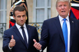 Tổng thống Pháp Macron nói cựu Tổng thống Mỹ Trump sẽ không tái đắc cử