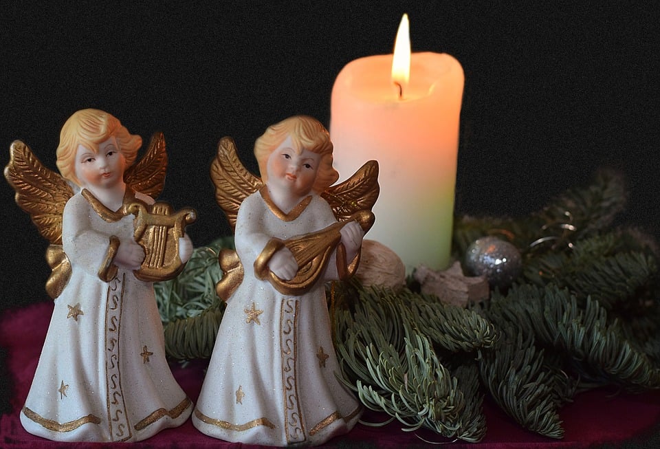 Pixabay angel candle