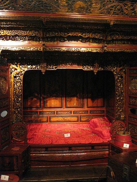 Lịch sử văn hoá lâu đời của giường ngủ Trung Hoa