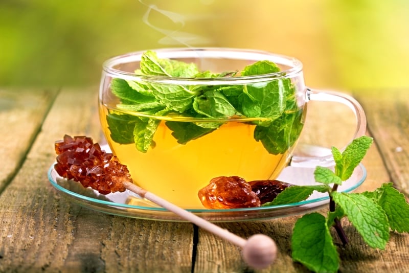 5 loại trà thảo dược rất tốt cho sức khỏe của bạn, Trà bạc hà, thảo mộc
