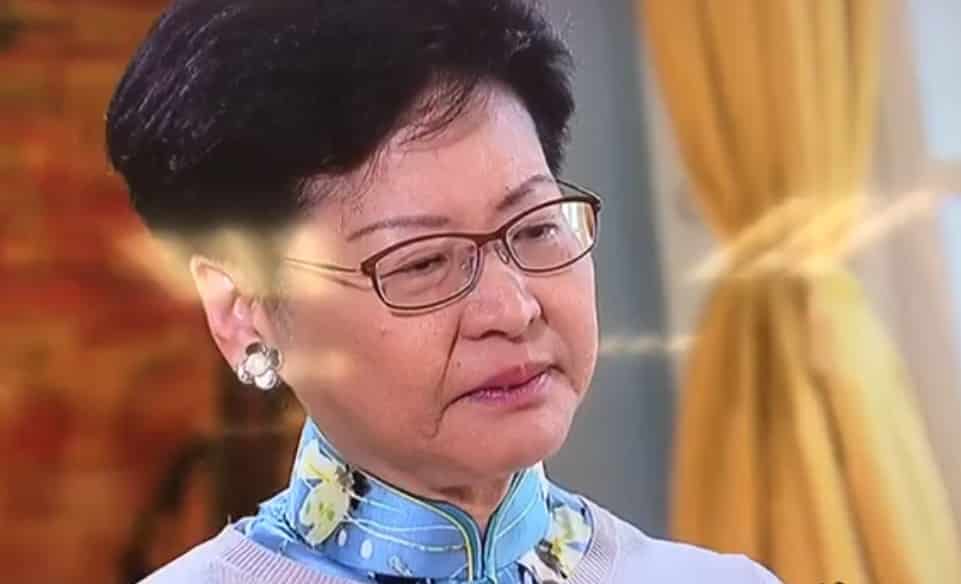 carrie lam cry