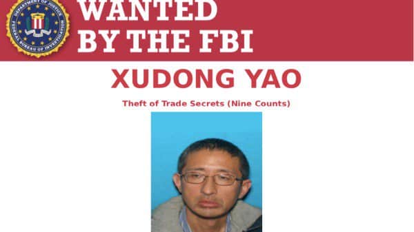 FBI Xu Dong Yao