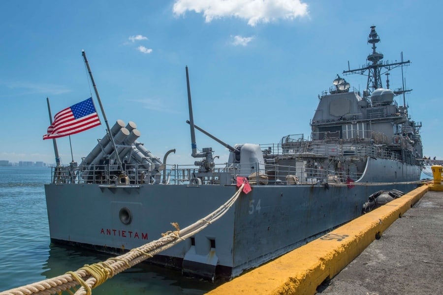 Tàu chiến Mỹ đi qua Eo biển Đài Loan, tàu chiến Mỹ, eo biển Đài Loan, Mỹ điều tàu chiến