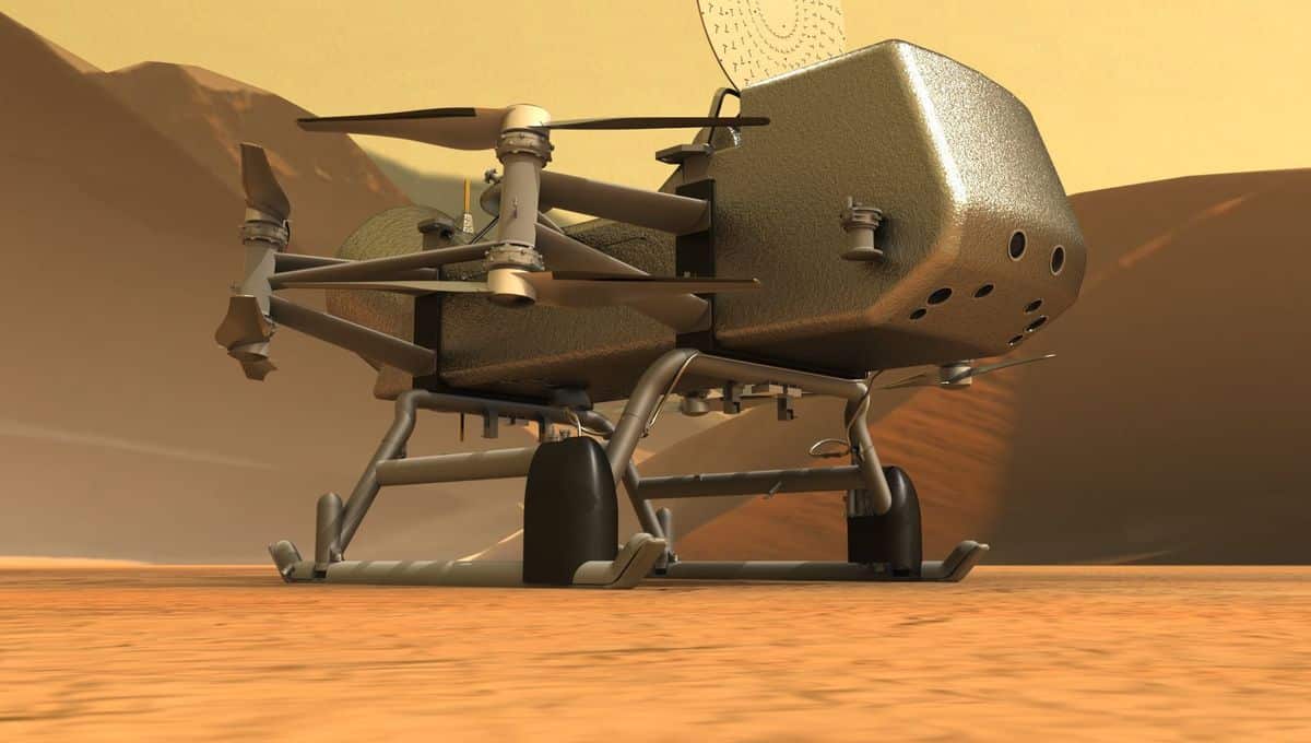 NASA sẽ gửi máy bay drone Dragonfly đến Titan, mặt trăng của sao Thổ