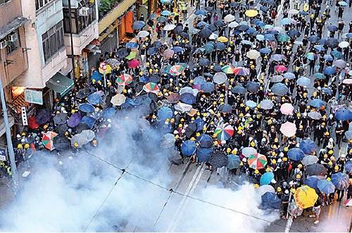 Hồng Kông, biểu tình Hồng Kông