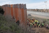 xây tường biên giới miền nam