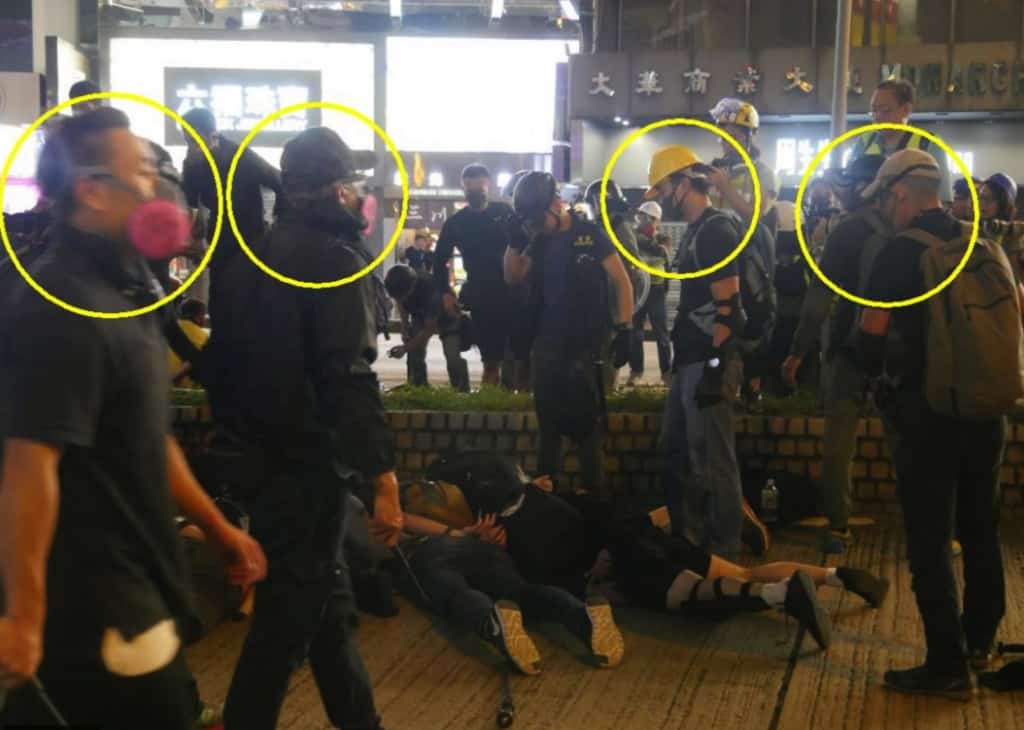 biểu tình, Hồng Kông, cảnh sát Hồng Kông, phản đối luật dẫn độ