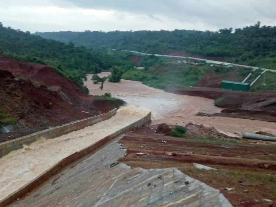 nguy cơ vỡ đập thủy điện Đắk Kar 