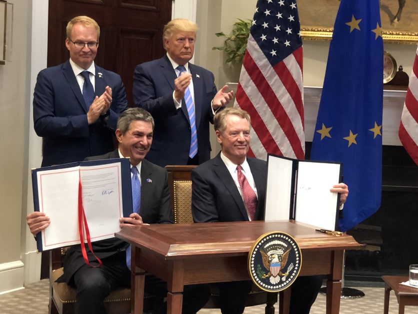 Mỹ-EU ký thỏa thuận giúp tăng xuất khẩu thịt bò Mỹ sang EU