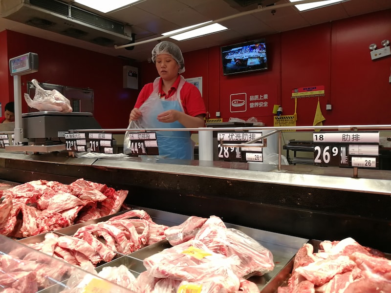 thịt lợn, giá thịt lợn tăng cao