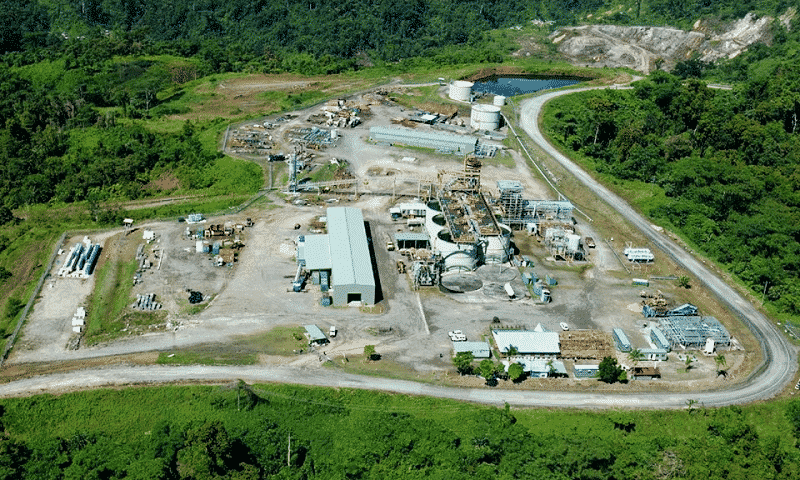 Mỏ Gold Ridge cách thủ đô Honiara, Quần đảo Solomon khoảng 30km về phía nam