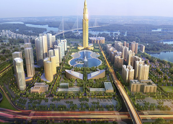 siêu dự án khu đô thị, tòa tháp 108 tầng 