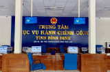 Trung tâm phục vụ hành chính công tỉnh Bình Định