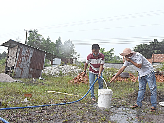 trại nuôi heo đầu nguồn nước