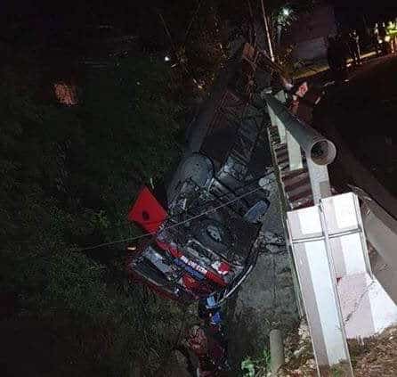 xe chở học viên lớp chính trị cao cấp gặp nạn, Sơn La