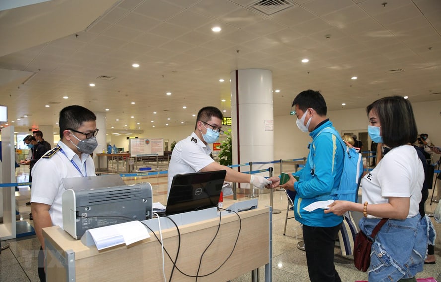 sân bay Nội Bài, virus corona Việt Nam