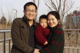 Das 2015 veroeffentlichte Foto zeigt Wang Quanzhang und seine Frau Li Wenzu mit ihrem Sohn