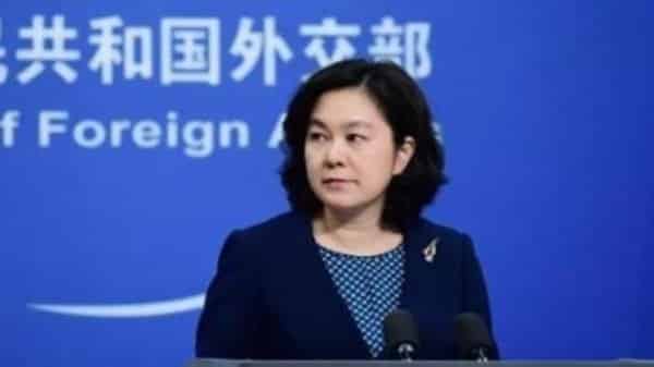 Người phát ngôn Bộ Ngoại giao Trung Quốc Hoa Xuân Oánh (Ảnh từ trang web của Bộ ngoại giao Trung Quốc)