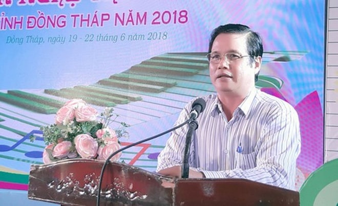 Phó giám đốc Sở VH-TT&DL Đồng Tháp, bị can Nguyễn Hữu Lý