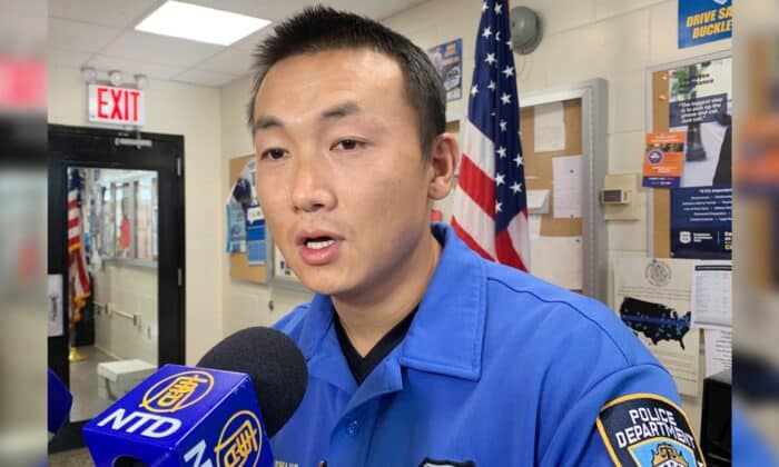 NYPD officer Baimadajie Angwang