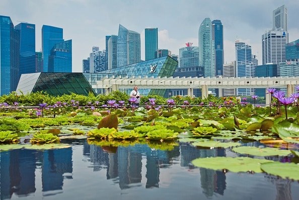 finance center of singapore image