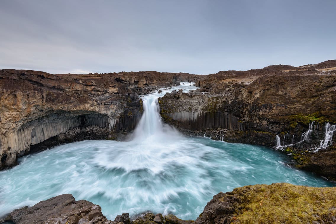 Aldeyjarfoss Waterfall image