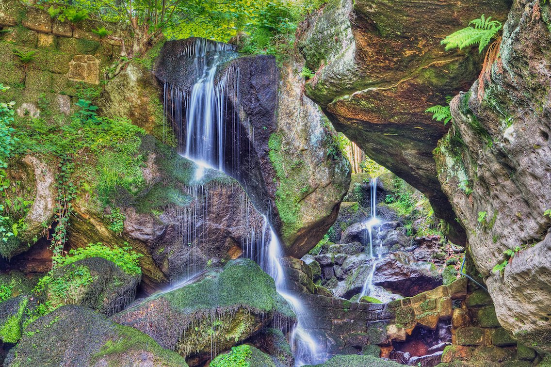 Lichtenhain Waterfall. image