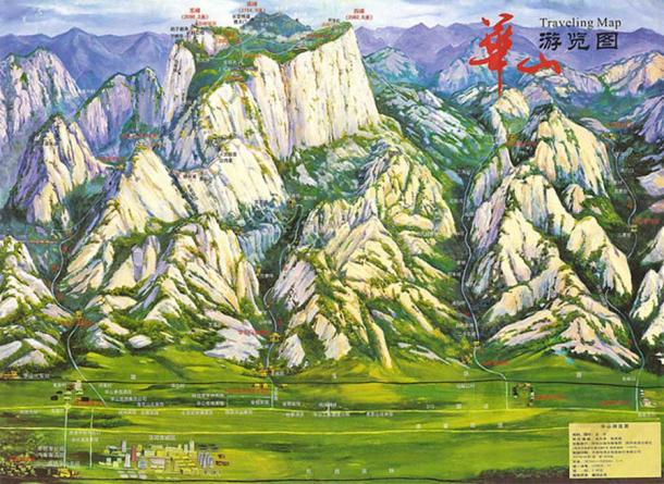 Travel map of Huashan image