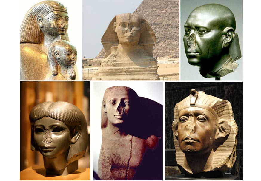 Vì sao rất nhiều bức tượng cổ Ai Cập đều bị mất mũi?