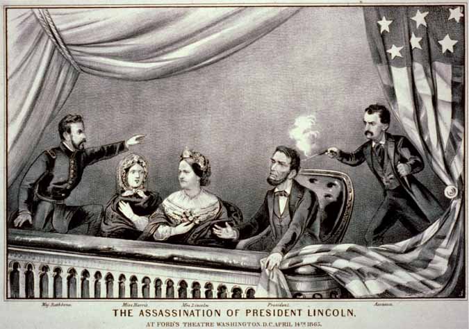 The Assassination of President Lincoln Currier and Ives 2 image