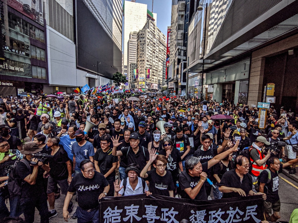 2019 10 01 Demonstration Hong Kong 29