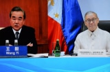 Secretary Locsin Chinese State Councilor and Foreign Minister Wang Yi Hold Virtual Talk