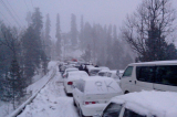 After northern snow fall in Pakistan
